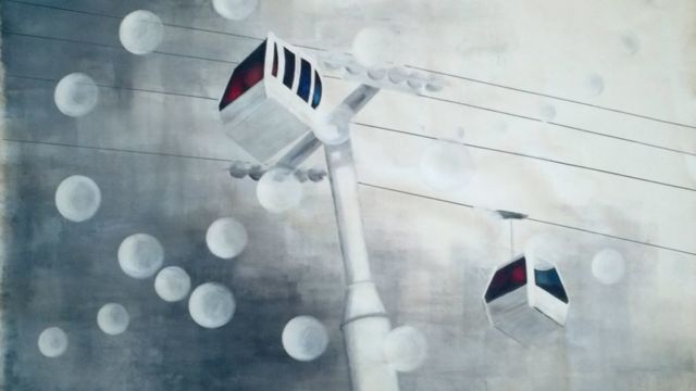 Vertigo -100x139 cm - Acrylique sur toile